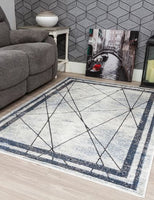 Glitz Art Deco - Blue rug