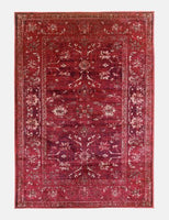 Vintage Timeless - Burgundy rug