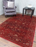 Vintage Timeless - Burgundy rug
